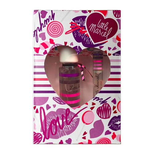 LITTLE MARCEL Purple Love Coffret - Eau de Parfum + Vapo. 